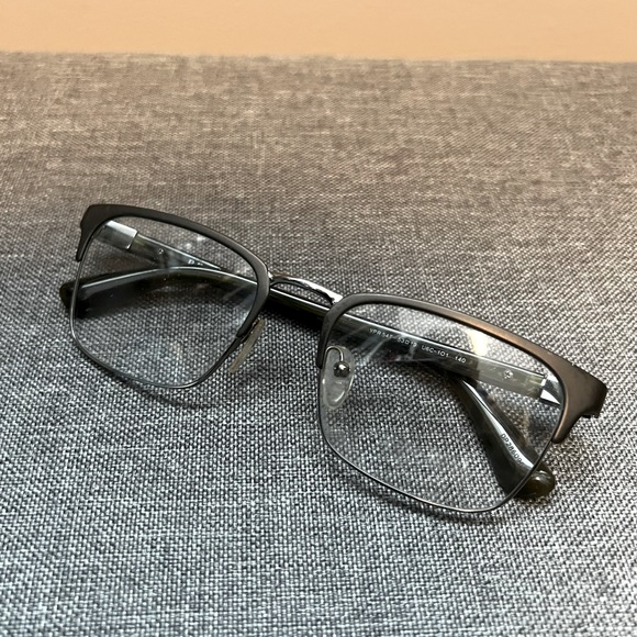 Prada Matte Grey Men's Glasses - Picture 1 of 5